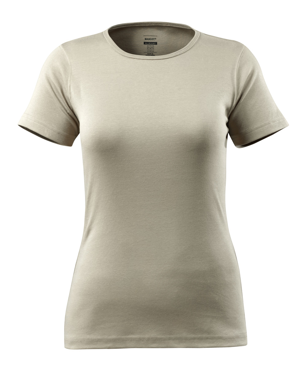 Damen-Passform T-Shirt CROSSOVER Hellkhaki XS