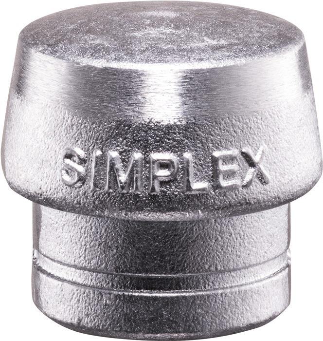 Schonhammerkopf SIMPLEX silber hart 30 mm