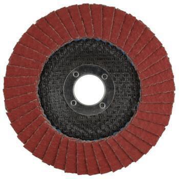 Fächerscheibe PREMIUM CERAMIC D.125mm K.40 gekr.Rostfreier STA CA TYROLIT