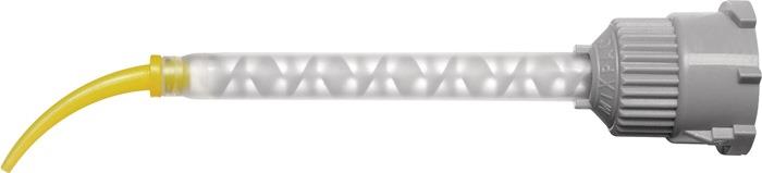 Statikmischer f. Doppelkammerkartuschen kurz, gebogen 70 mm