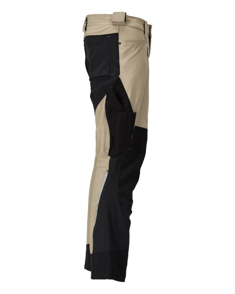 Hose mit Knietaschen ADVANCED Hellkhaki/Schwarz 82C43