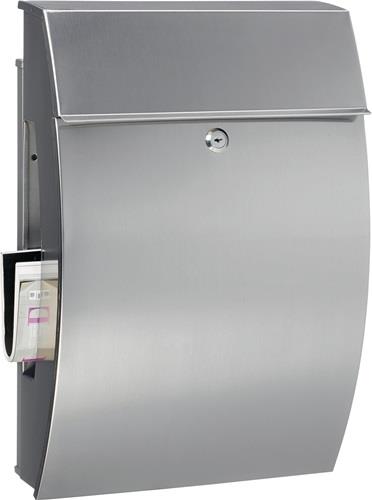 Briefkasten Hamburg 3815 Ni H.478mm B.322mm T.152mm DIN C4 BURG-WÄCHTER