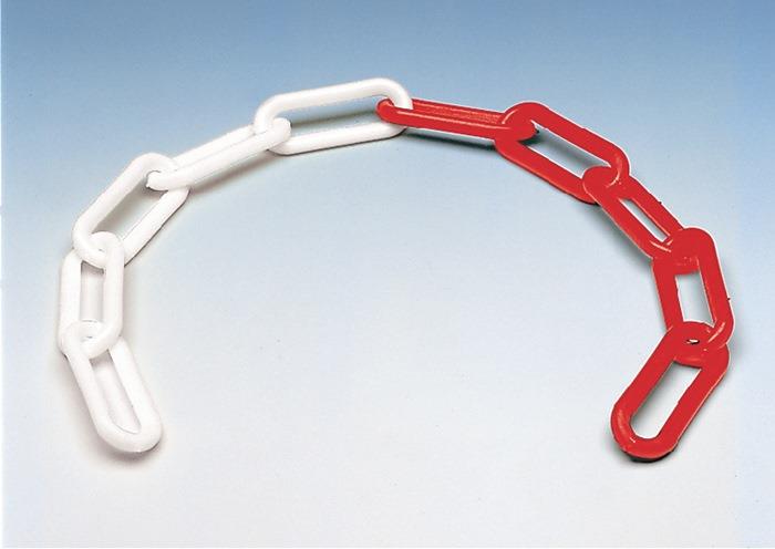 Absperrkette rot/weiß 30 m