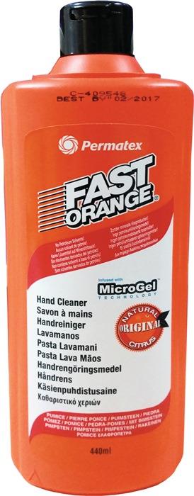 Handreiniger Fast Orange m.Aloe Vera, Jojobaöl Flasche 440 ml