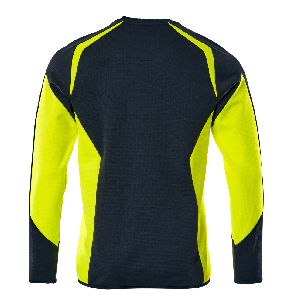 Sweatshirt ACCELERATE SAFE Schwarzblau/Hi-vis Gelb 5XL