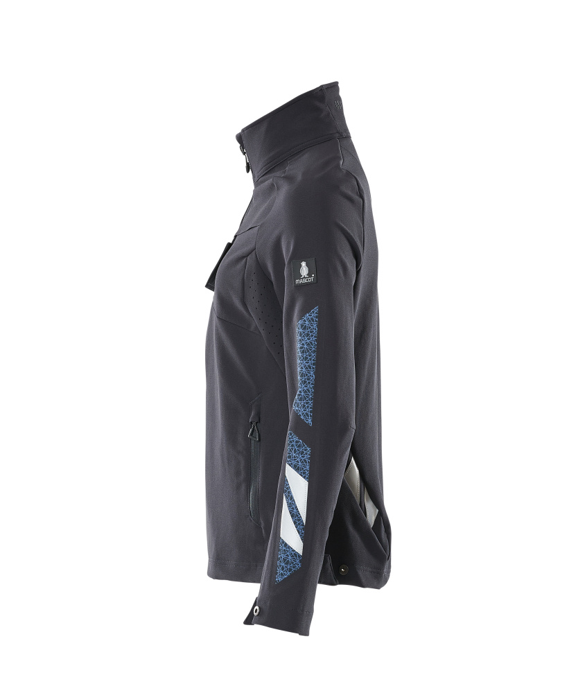 Damen-Passform Jacke ACCELERATE Schwarzblau 4XL