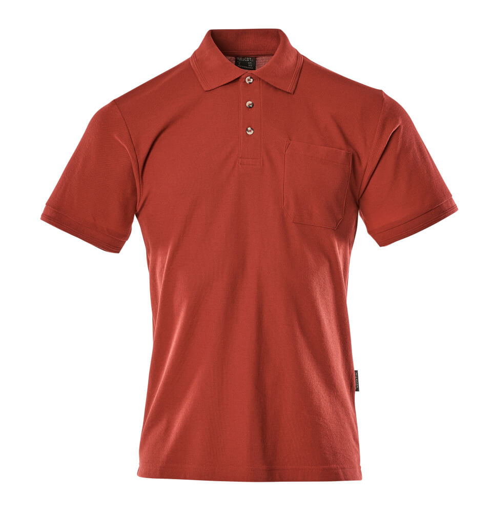 Polo-Shirt mit Brusttasche CROSSOVER Rot 2XL