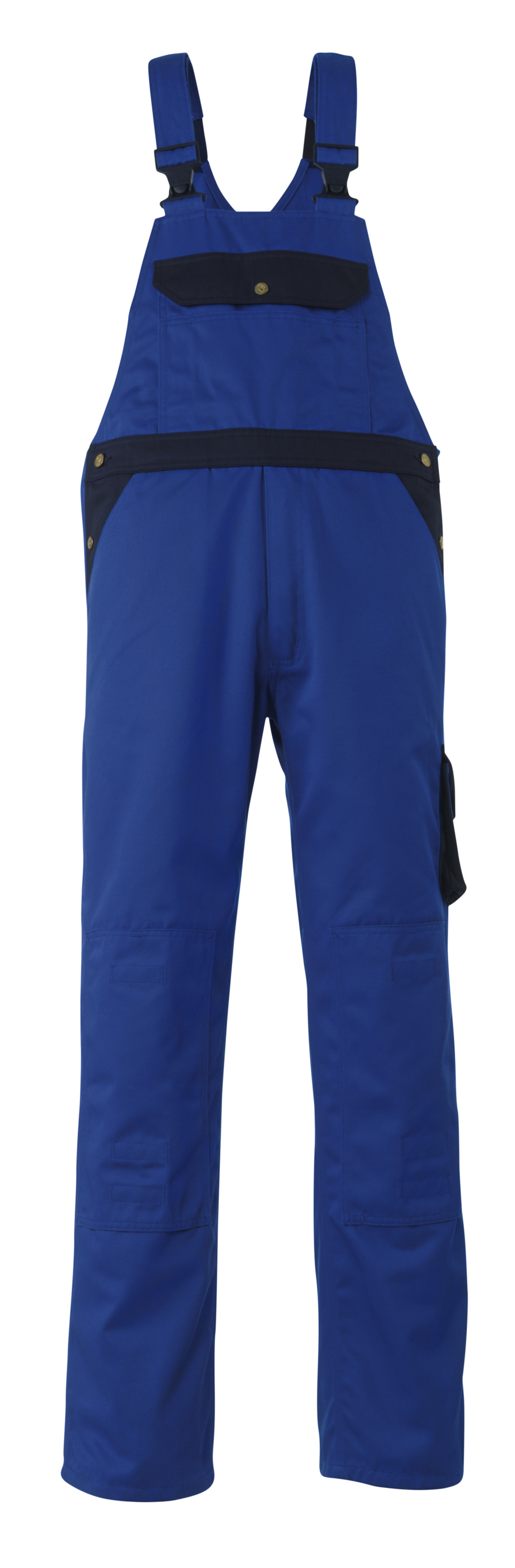 Latzhose mit Knietaschen IMAGE Kornblau/Marine 82C46