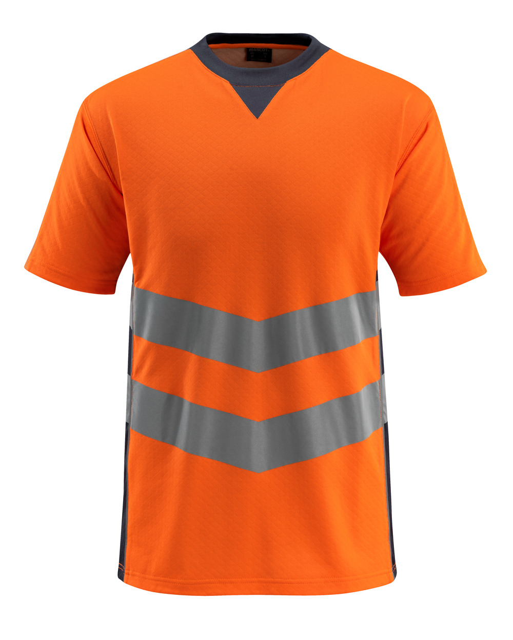 T-Shirt SAFE SUPREME Hi-vis Orange/Schwarzblau 4XL