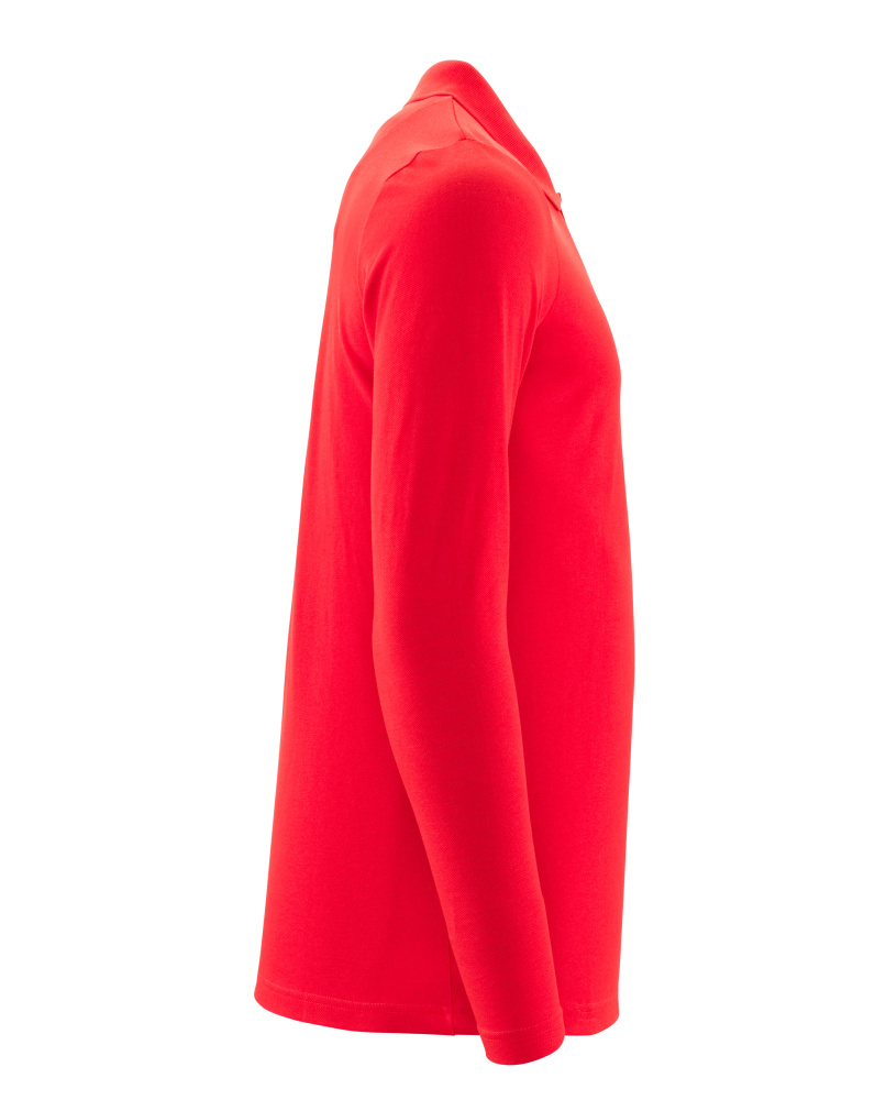 Polo-Shirt, Langarm CROSSOVER Verkehrsrot 2XLONE