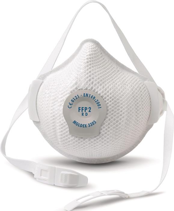 Atemschutzmaske AIR Plus 330501 FFP2 / V R D mit Ausatemventil MOLDEX