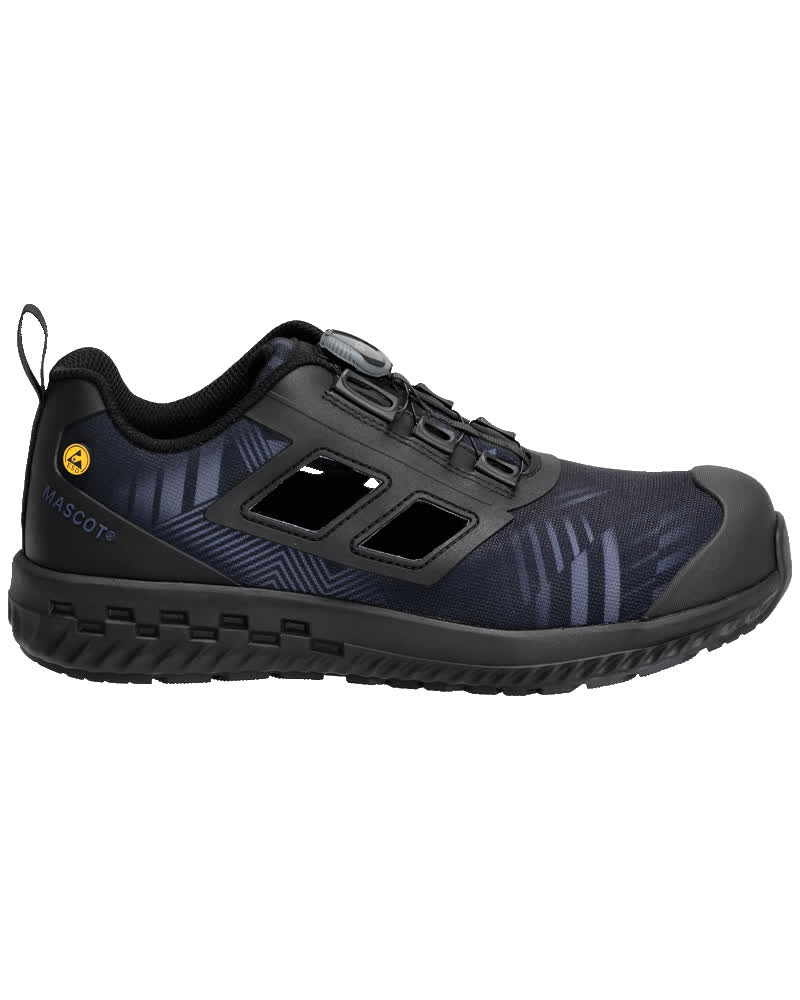 Sicherheitssandalen FOOTWEAR CUSTOMIZED Steinblau/Schwarz 1041