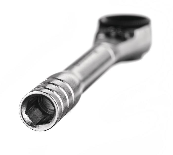 Bit-/Hebelumschaltknarre 1/4 ″ direkte Bitaufnahme Länge 95 mm 72 Zähne PROMAT