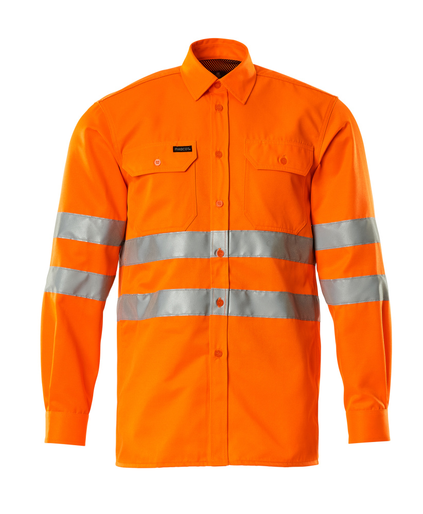 Hemd SAFE CLASSIC Hi-vis Orange 39-40
