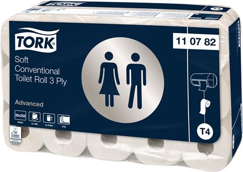Toilettenpapier TORK Advanced · 110782 3-lagig,Dekorprägung 30x1 Rl.TORK