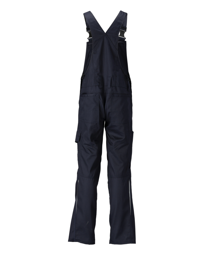 Latzhose mit Knietaschen ACCELERATE Schwarzblau 76C52