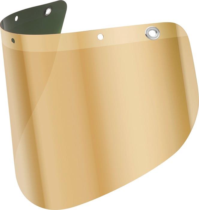 Schutzscheibe klar, goldbedampft Polycarbonat EN 166 EN 167 EN 168 EN 171 UHLEN