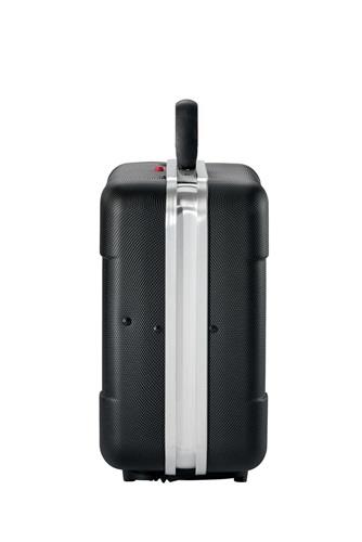 Schalenkoffer SILVER Plus B460xT170xH310mm Alu.25l X-ABS-Ku.PARAT