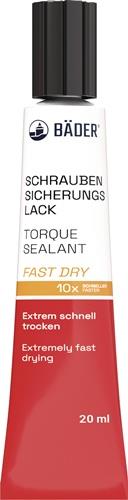 Schraubensicherungslack Fast Dry blau 20ml Tube BÄDER