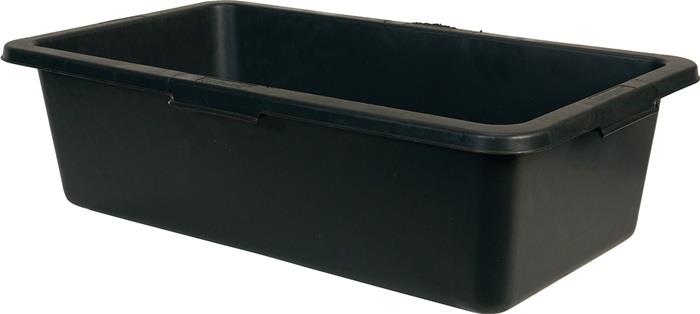 Vielzweckwanne 40 l schwarz BERDAL