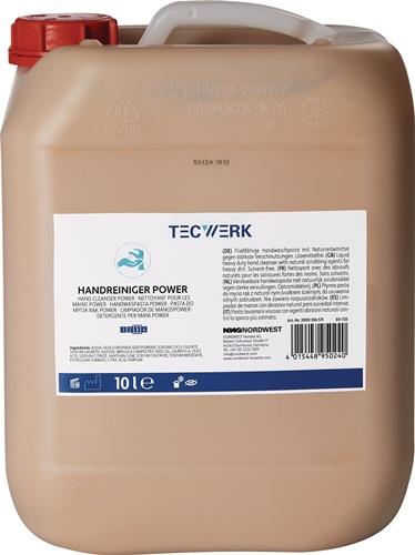 Handreiniger Power 10l seifenfrei,lösemittelfrei,parfümiert TECWERK