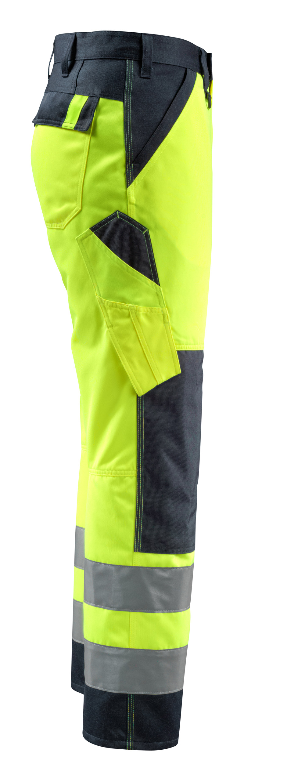 Hose mit Knietaschen SAFE LIGHT Hi-vis Gelb/Schwarzblau 76C52