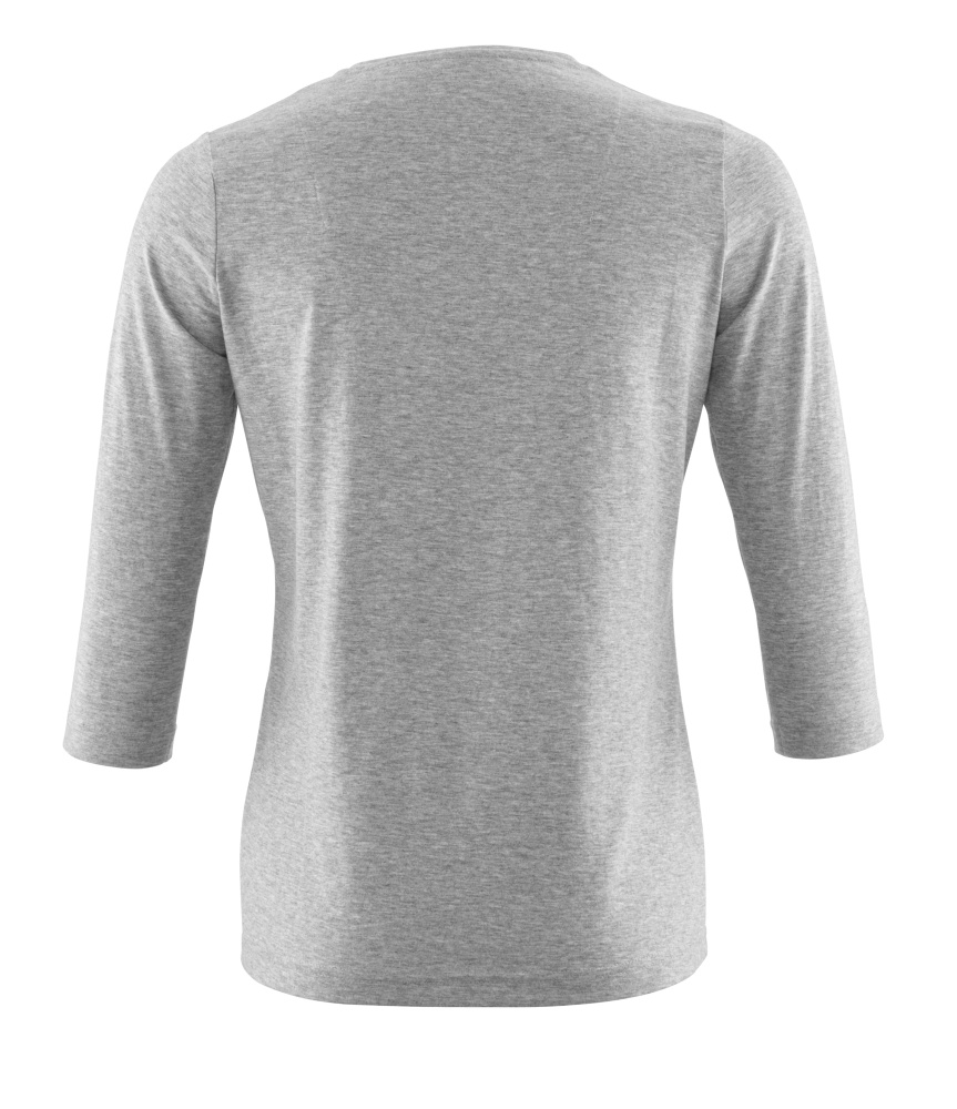 Damen-Passform T-Shirt CROSSOVER Grau-meliert 3XLONE