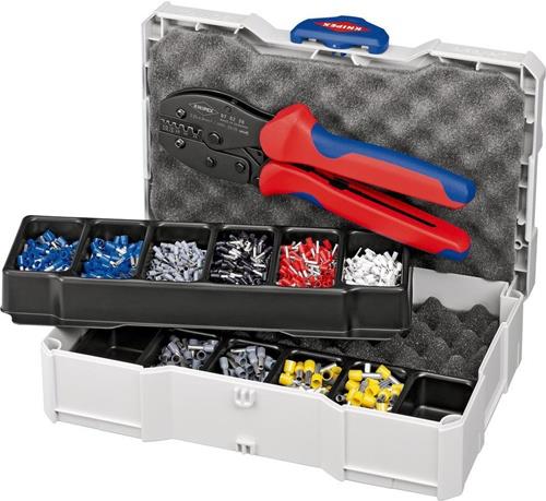 Aderendhülsensortiment 1201tlg.0,50-6,00mm² Crimpzange PreciForce®