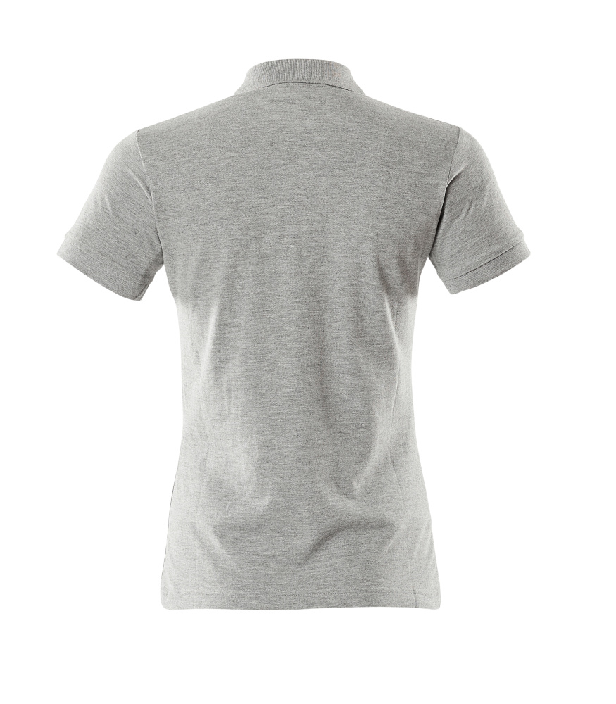 Damen-Passform Polo-Shirt CROSSOVER Grau-meliert 2XLONE