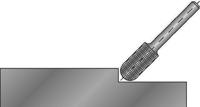 Frässtift WRC Hartmetall Blank Verzahnung KVZ 4 10 mm 20 mm 60 mm 6 mm