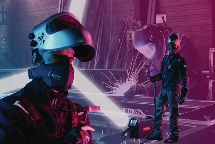 Atemschutzsystem Swiss Air schwarz OPTREL