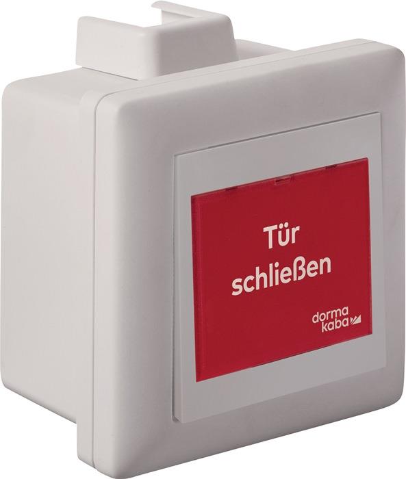 Aufputzdose für Handauslösetaster System 55 weiß DORMAKABA