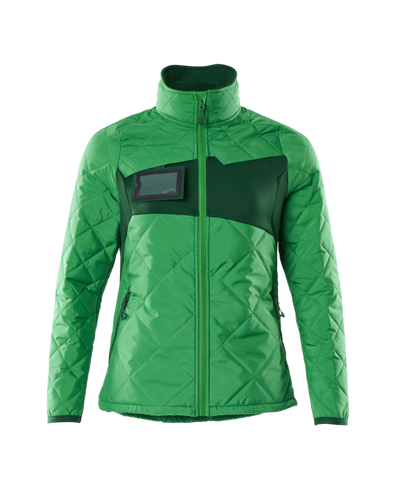 Damen-Passform Thermojacke ACCELERATE Grasgrün/Grün 5XL