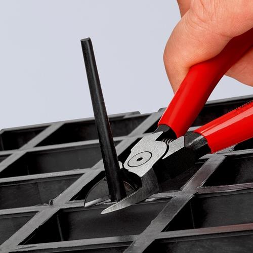 Seitenschneider f.Ku.L.140mm Kopf pol.ger.Ku.-Überzug KNIPEX