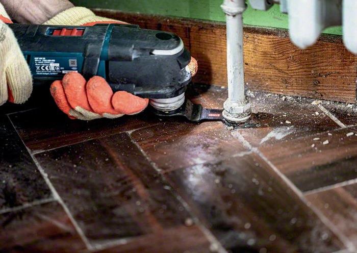 Tauchsägeblatt AIZ 45 AIT Breite 45 mm Eintauchtiefe 35 mm 1 Stück Starlock 2608900018 BOSCH