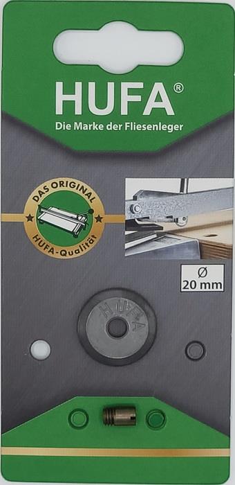 Schneidrädchen D20xB5,0xS3,0mm Hartmetall HUFA