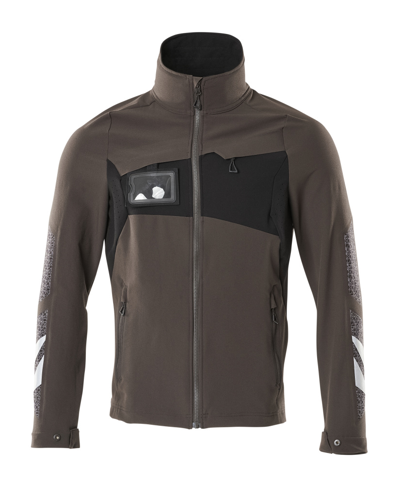Jacke ACCELERATE Dunkelanthrazit/Schwarz L