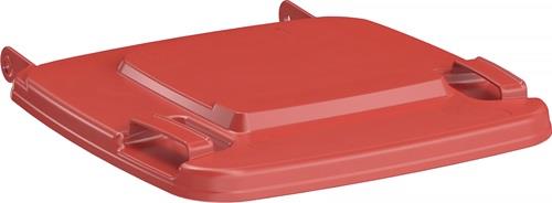 Deckel PE rot f.Müllgroßbehälter 80l SULO