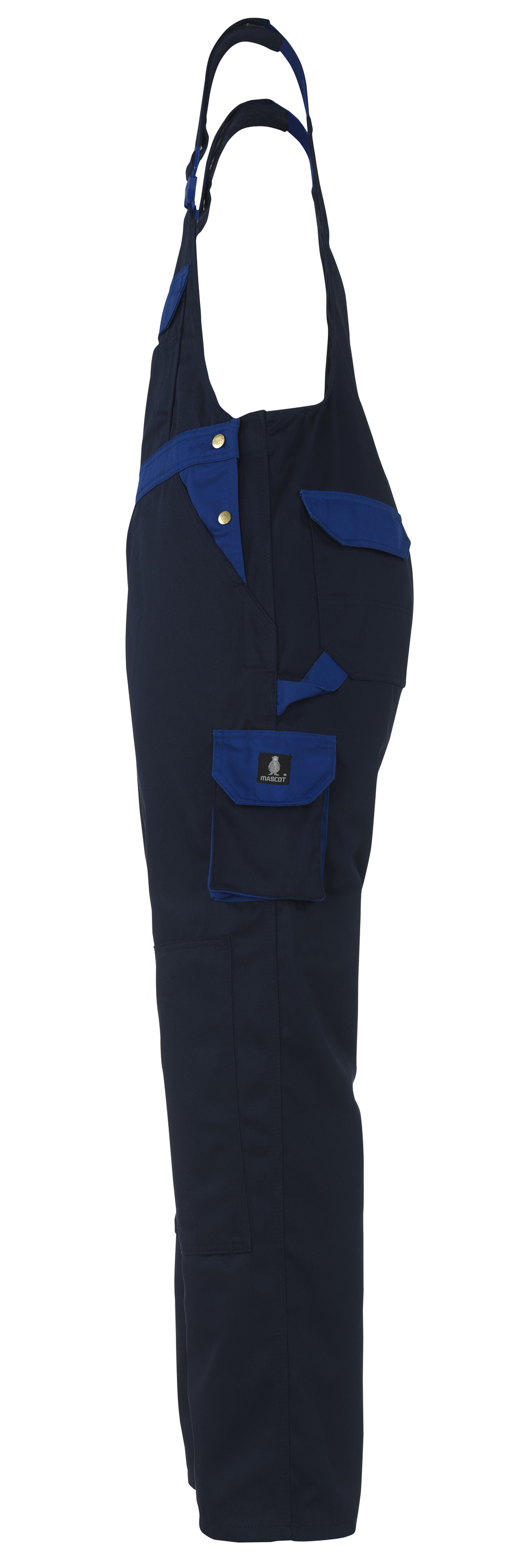 Latzhose mit Knietaschen IMAGE Marine/Kornblau 82C46
