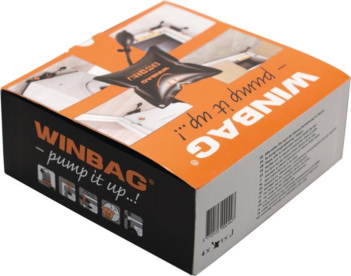 Montagekissen Winbag 135 kg Kunststoff schwarz 4 Stück im Karton