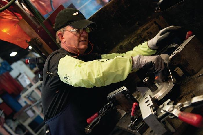 Armschützer HyFlex® 11-200 475 mm signalgelb EN 388, EN 407 PSA-Kategorie III ANSELL