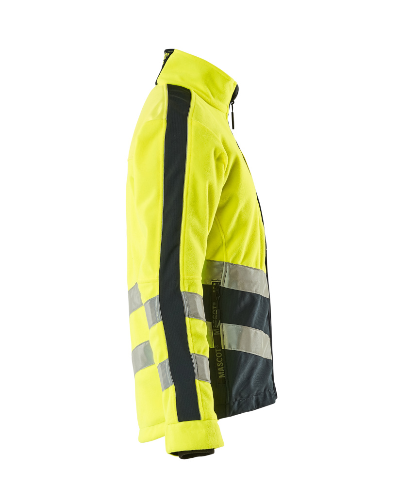 Fleecejacke SAFE SUPREME Hi-vis Gelb/Schwarzblau XL