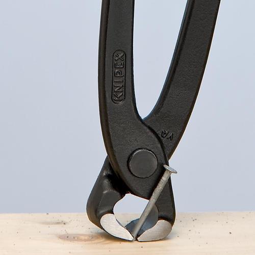 Monierzange L.220mm pol.schwarz atram.KNIPEX