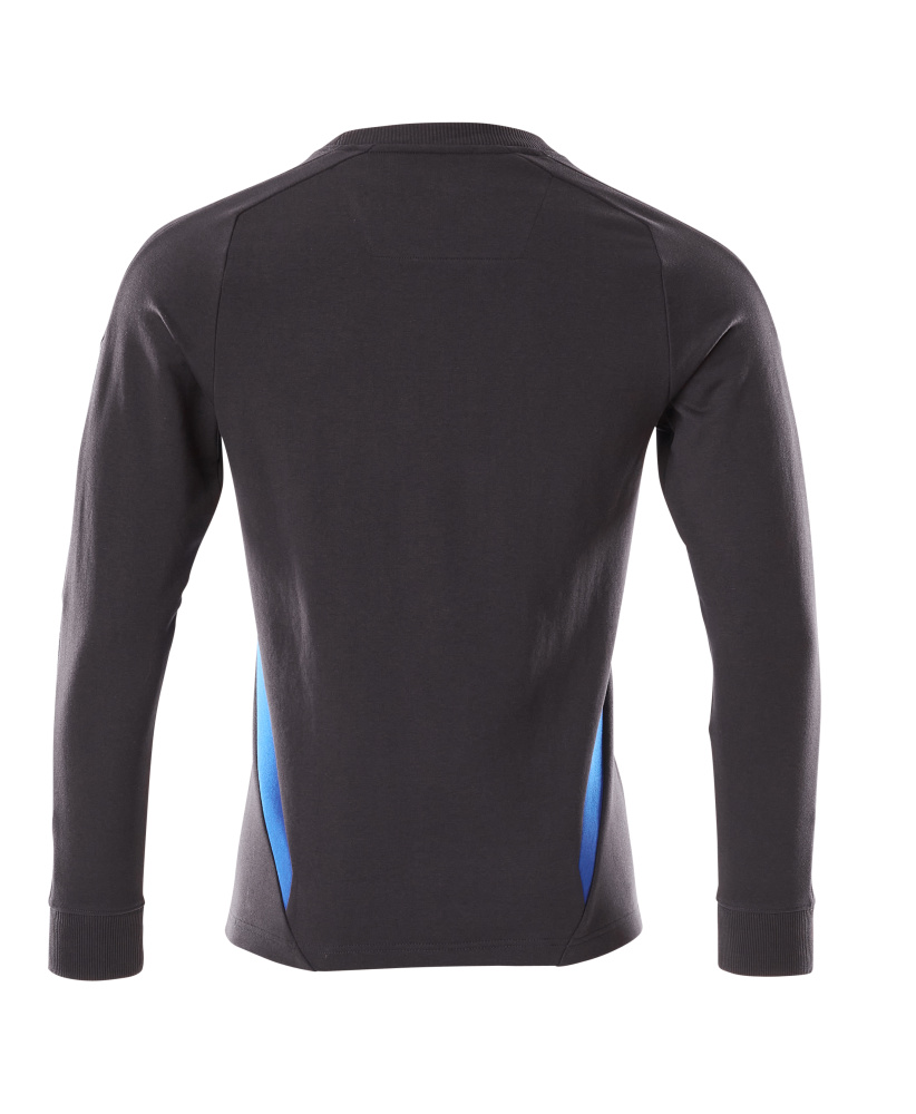Sweatshirt ACCELERATE Schwarzblau/Azurblau 2XLONE