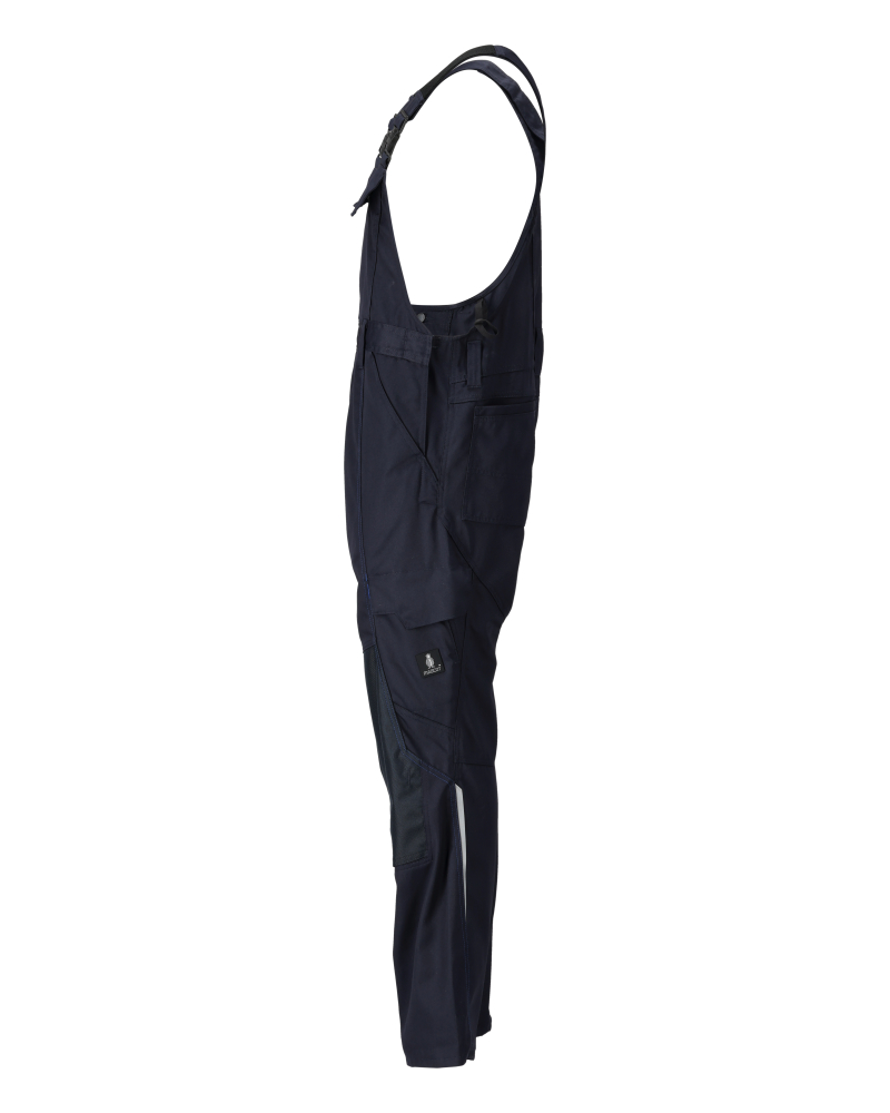 Latzhose mit Knietaschen ACCELERATE Schwarzblau 76C52