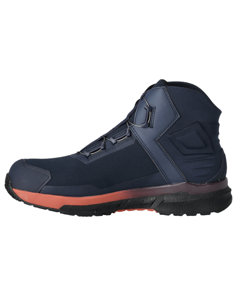 Sicherheitsstiefel FOOTWEAR CUSTOMIZED Schwarzblau/Bordeaux 0839