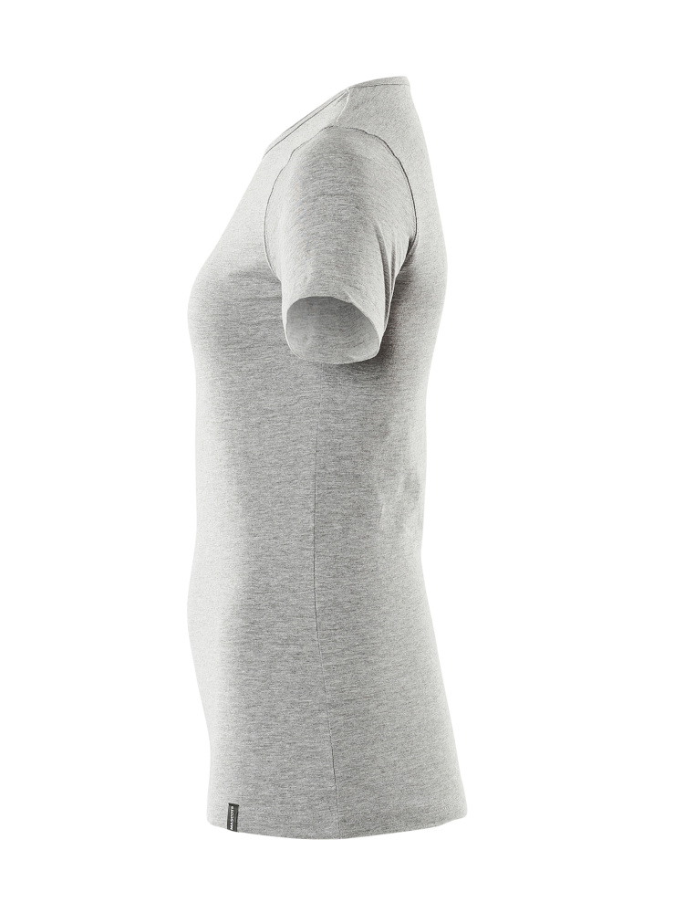 Damen-Passform T-Shirt CROSSOVER Grau-meliert L  ONE