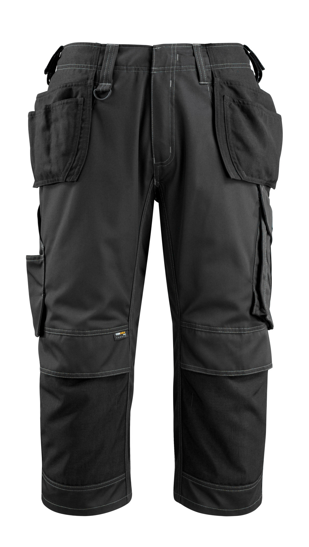 Dreiviertel-Hose mit Hängetaschen UNIQUE Schwarz C47