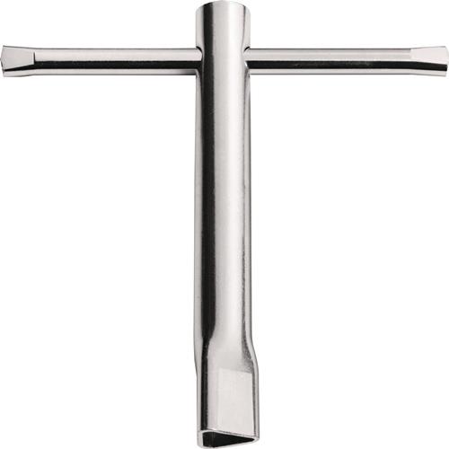 Dreikantsteckschlüssel DIN 22417 A Gr.M10 L.140mm verz.TECWERK