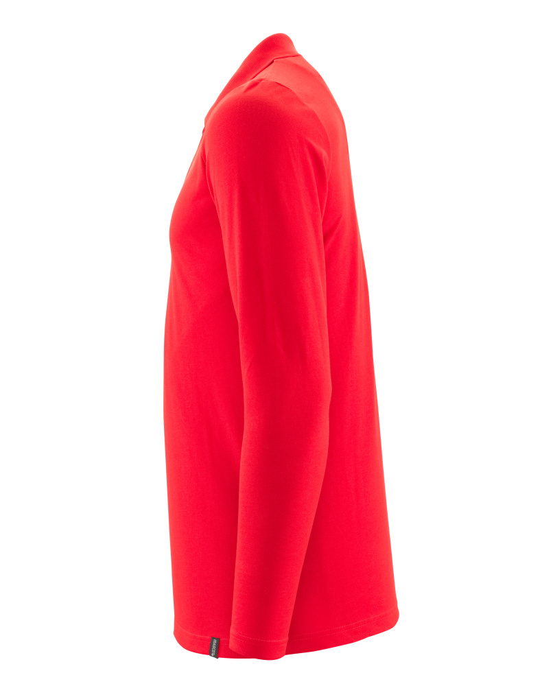 Polo-Shirt, Langarm CROSSOVER Verkehrsrot 2XLONE